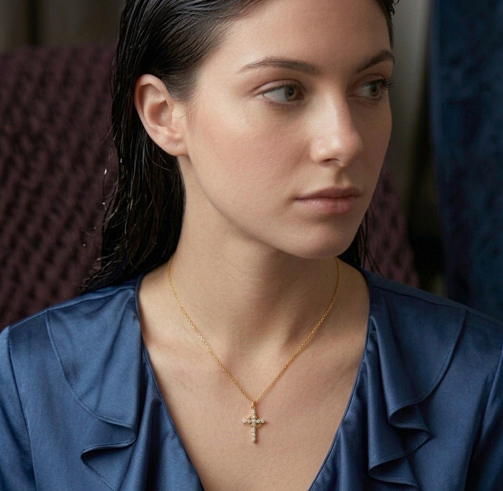 RELIC CROSS NECKLACE